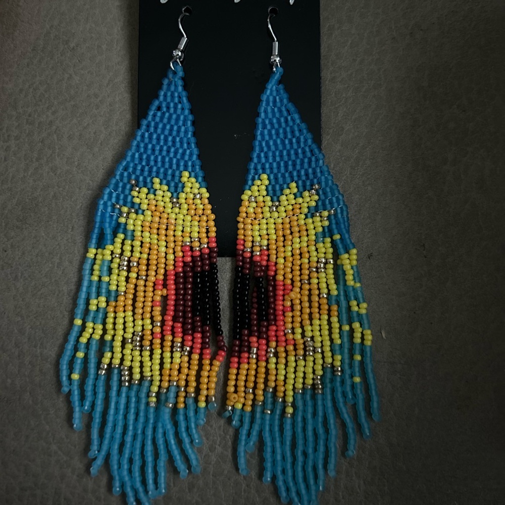 Colorful Beaded Earrings